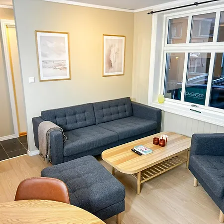 Sentral Leilighet Med Parkering Og Peis Bergen Exterior photo